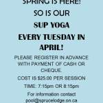 SUP Spring Yoga
