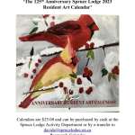 2023 125th Anniversary Resident Art Calendar
